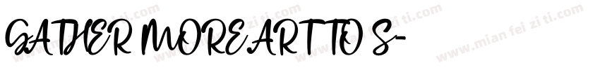 GATHER MORE ART TO S字体转换